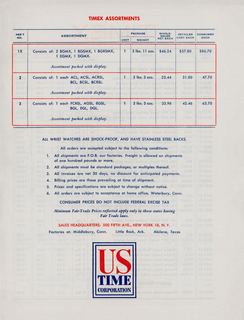 1951 Price List, page 4
