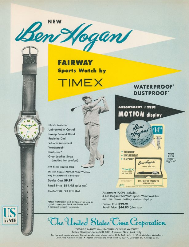 1954 Ben Hogan Ad, cover