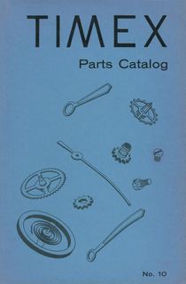 1959-62 Parts Catalog, cover