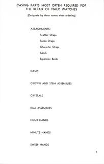 1959-62 Parts Catalog, page 6
