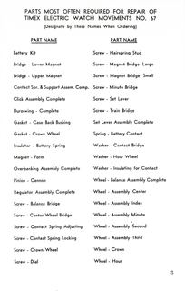 1959-62 Parts Catalog, page 8