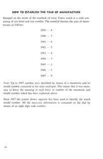 1960 – 68 UK Parts Catalog, page 6
