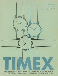 1964 Price List-R, cover