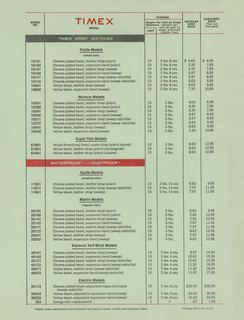 1965 Price List-R, page 2