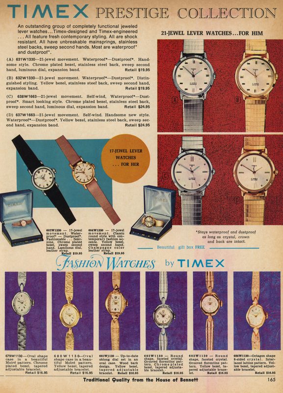 Timex Prestige Collection, cover
