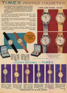 Timex Prestige Collection, cover