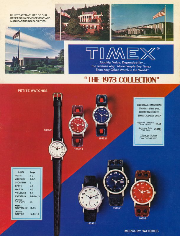 1973 Catalog, cover