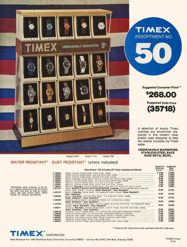 1974 Assortment Sheets, cover