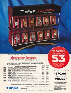 1974 Assortment Sheets, page 4