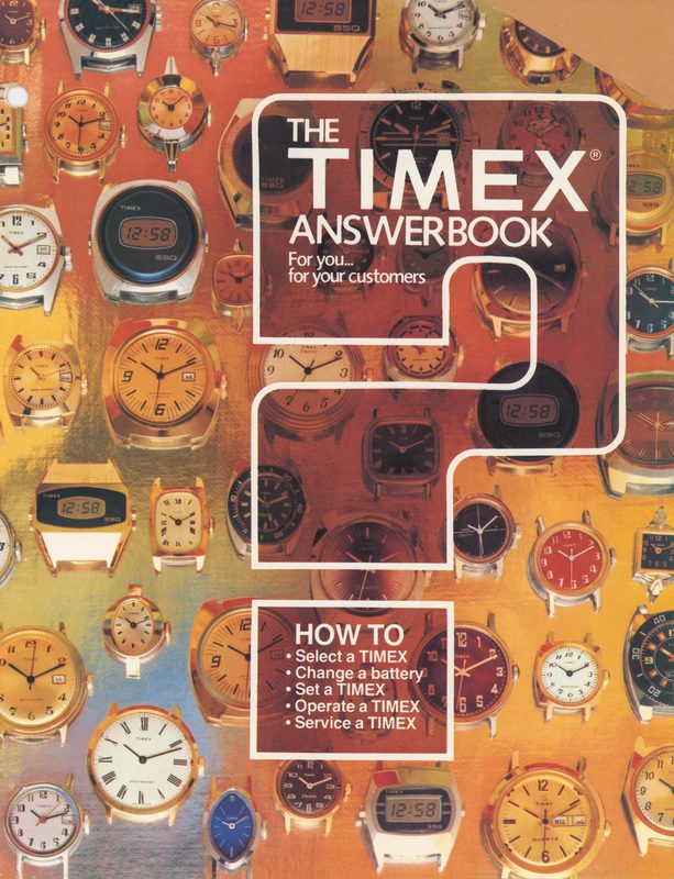 The Timex Answer Book, cover