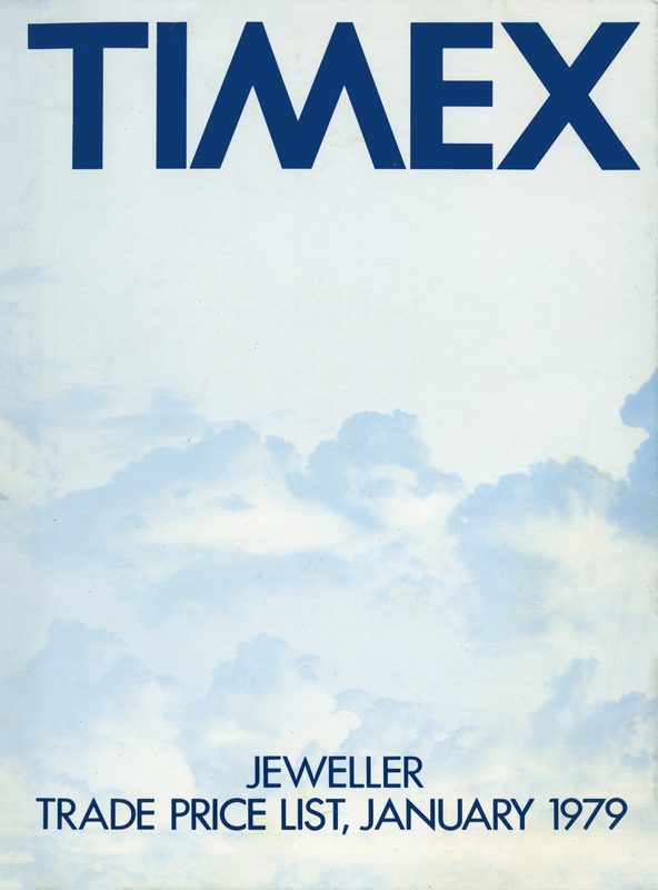 1979 Trade Price List, cover