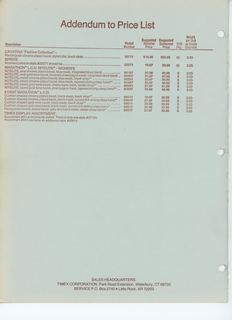 1980 Price List (July), page 8