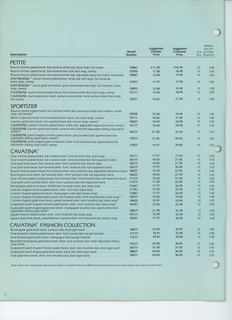 1981 Price List, page 2