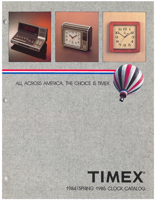 1984–85 Clocks, cover