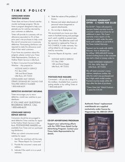 1999 Catalog, page 62