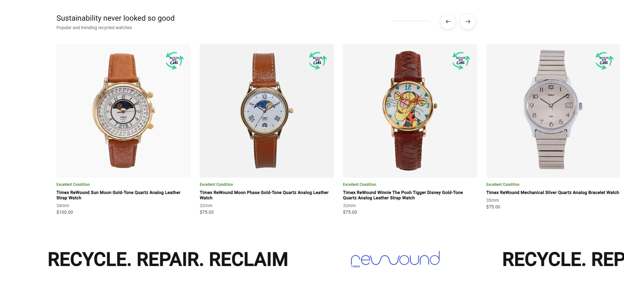 Introducing Timex Rewound - The world’s first circular program for watches
