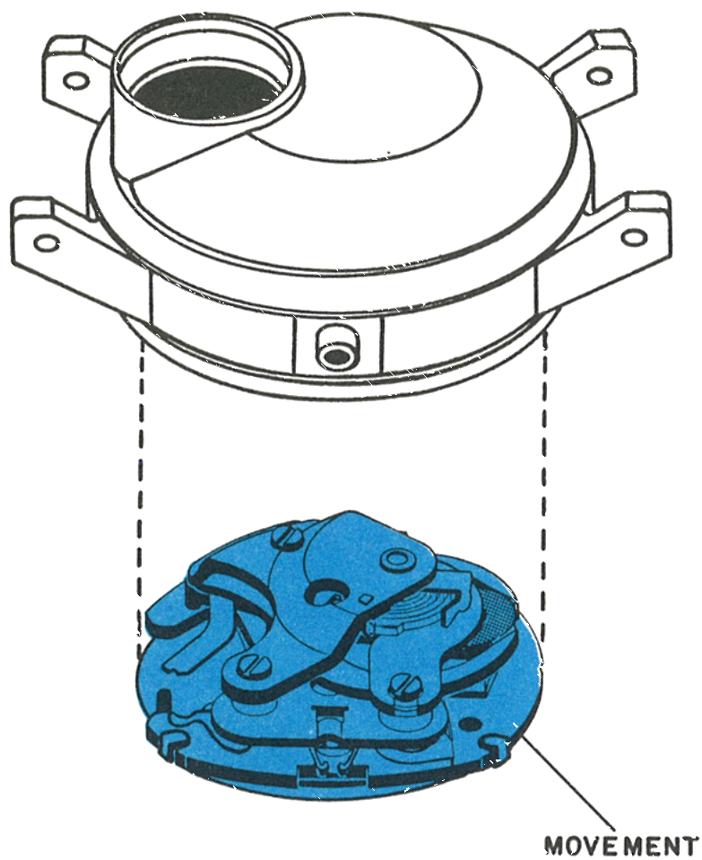 The movement and dial assembly