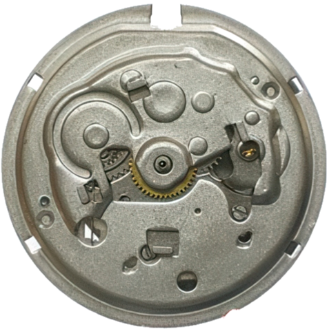 Timex Model 104, dial side