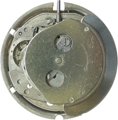 Timex M108, movement side