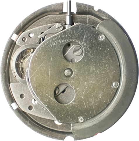 Timex Model 109, movement side