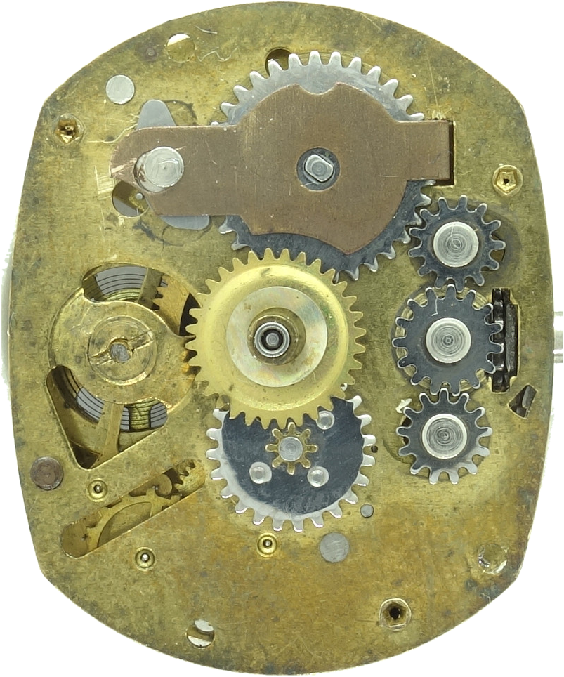 Timex Model 21, dial side
