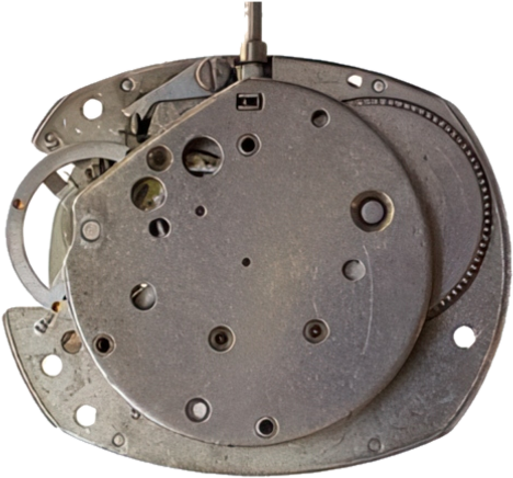 Timex M25, movement side
