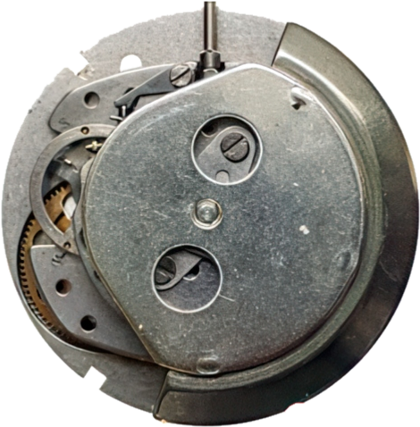 Timex M33, movement side
