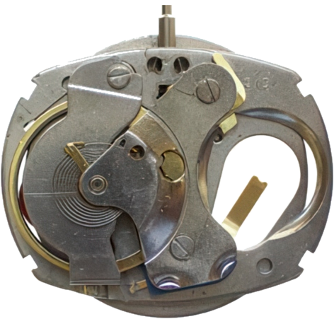 Timex Model 40, movement side