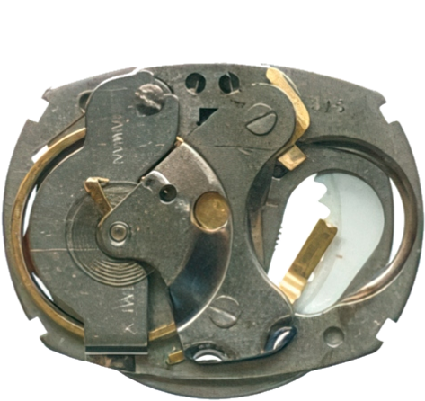 Timex M41, movement side