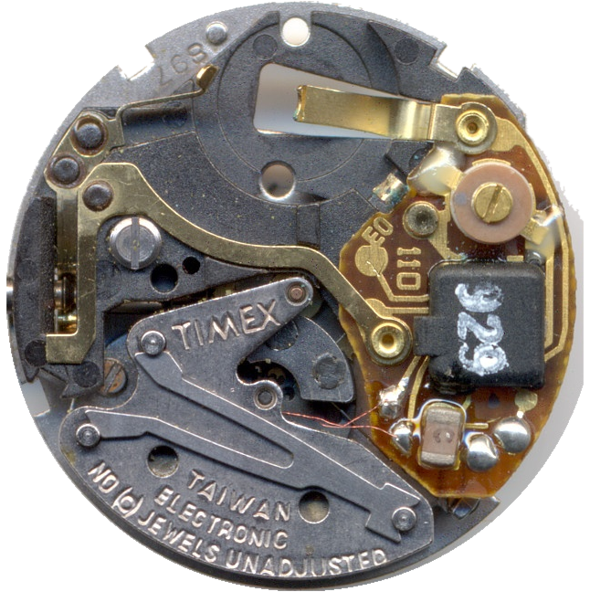 Timex M43, movement side