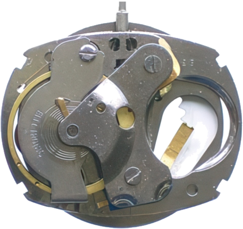 Timex Model 51, movement side