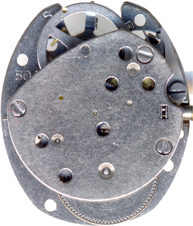 Timex M78, movement side
