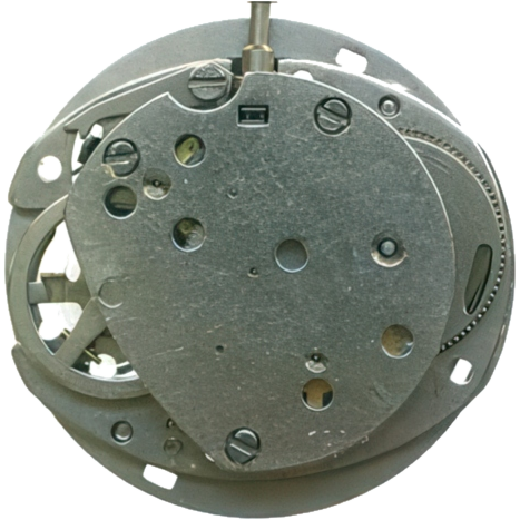 Timex Model 80, movement side