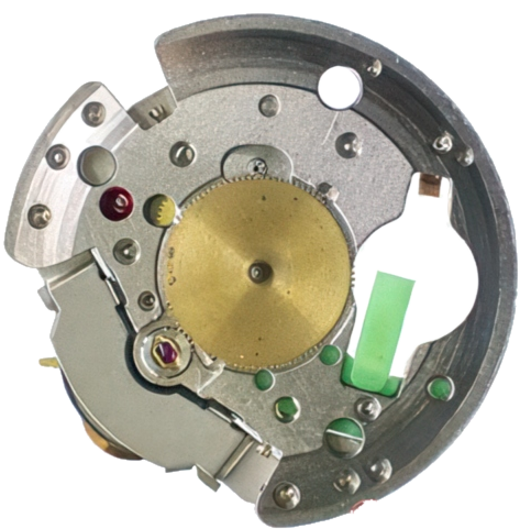 Timex M84, dial side