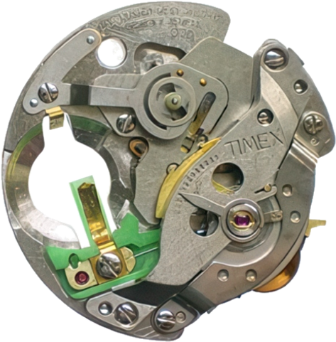 Timex M84, movement side