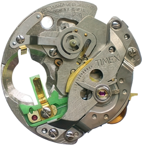 Timex Model 85, movement side